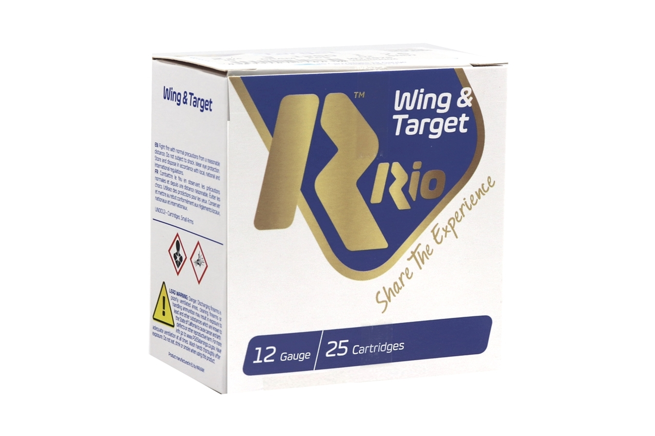 RIO 12 Gauge 2 3/4 Inch 8 Shot Wing and Target 25/Box